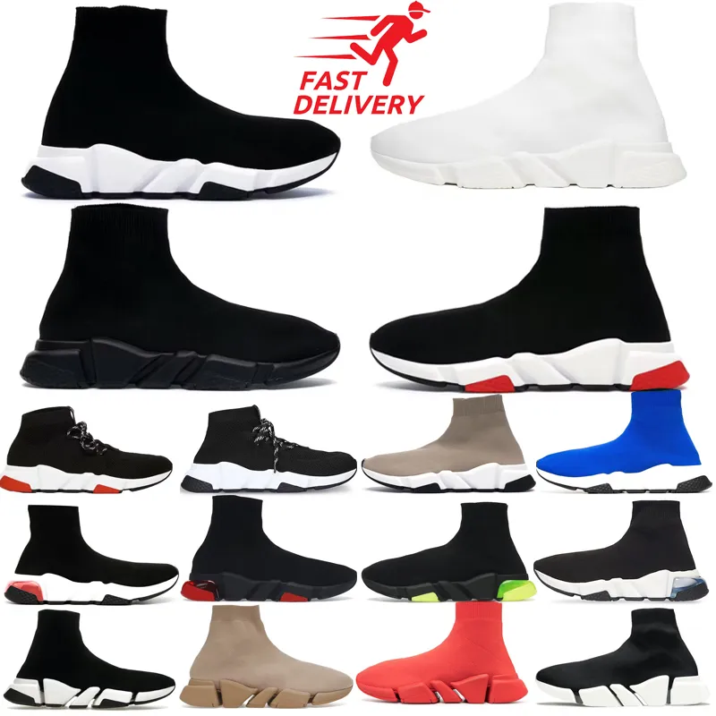 Designer casual skor kvinnor herr hastighet svart vit röd mörk bluetrainer svart vit löpare sneakers utomhus tränare