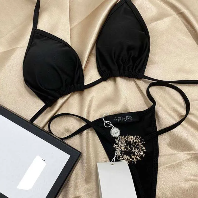 Maillots de bain 2022 usine en gros personnalisé sexy bikini string bijoux diamant maillots de bain pour femmes de luxe