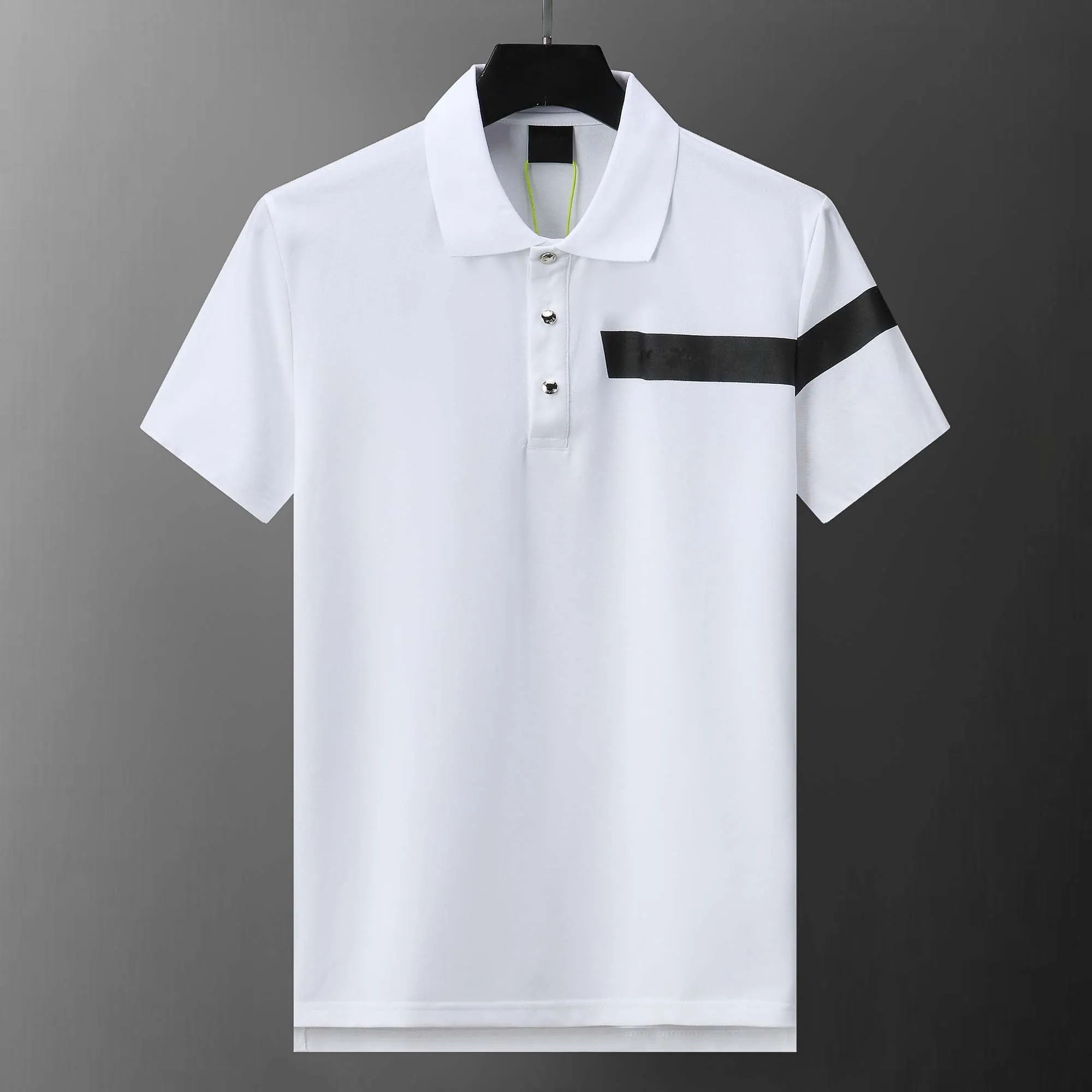 Designer Polo Shirts fred perry Casual Men Polo T Shirt Snake Bee Letter Print Embroidery Fashion High Street Mens Polos M XXXL A5