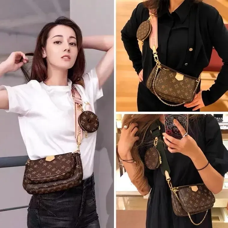 10A Multi Pochette Carteiras de Luxo de Alta Qualidade Crossbody Bolsas Designer Mulher Bolsa Bolsa Sacos de Ombro Designers Mulheres Bolsa Luxurys Bolsas Mulheres Hobo Bags