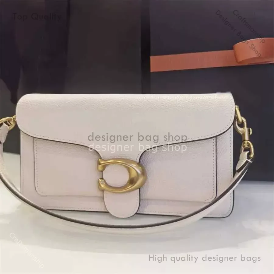 bolso de diseñador bolso de mano Nuevo Tabby26 Wine God Bag Cuero de vaca Un hombro Axila Flip Sobre Pequeño Cuadrado