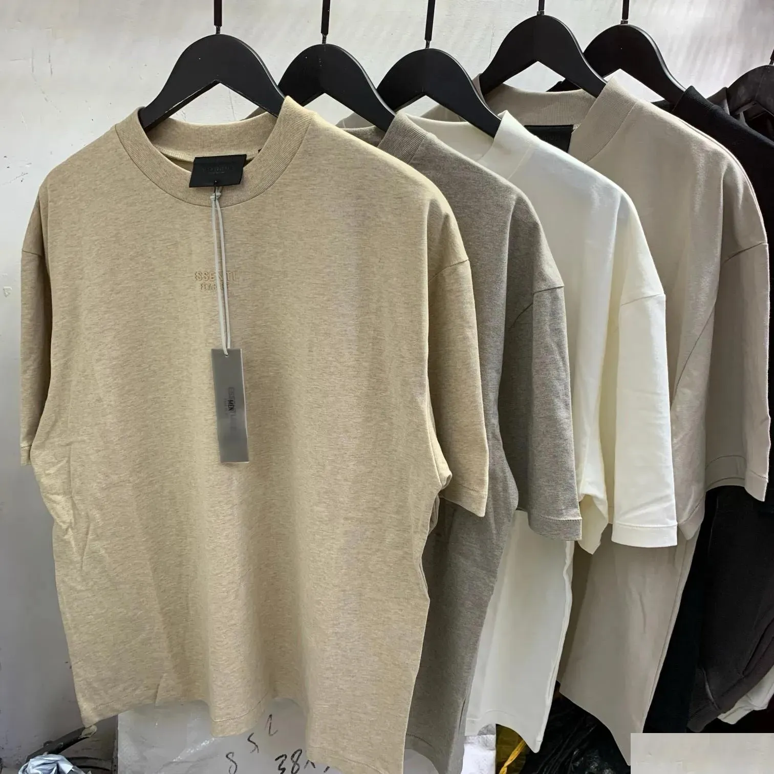 Hommes Plus Tees Polos S Col Rond Brodé Et Imprimé Style Polaire Vêtements D'été Avec Rue Pur Coton Rq11 Drop Livraison Vêtements S Otzjl