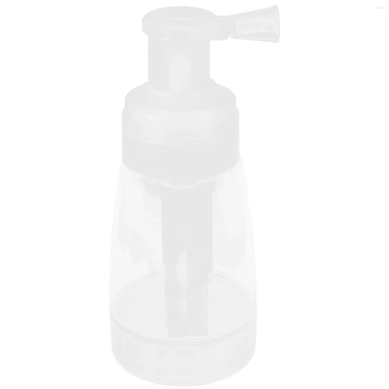 Butelki do przechowywania butelki proszku napełniane spray do suchego pojemnika szampon Dozownik plastikowy sprayer fryzjer