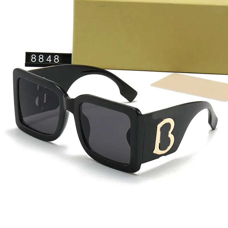 Occhiali da sole designer di lusso lettere rettangolari occhiali da sole uomo donna unisex designer goggle fashions Design del tela