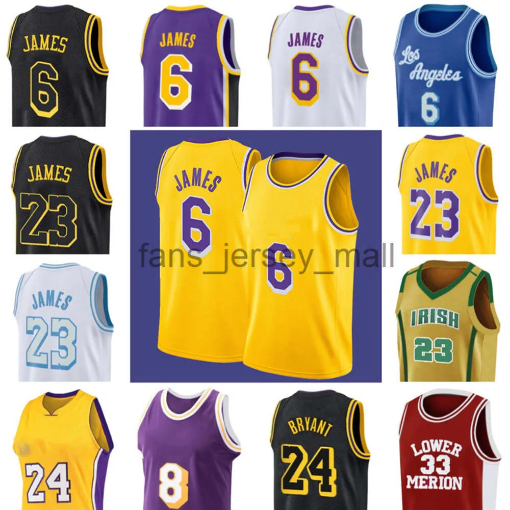 Space Jam 2 Tune Squad NCAA 6 LBJ 23 3 Anthony Los Bryant Davis Angeles Basketball Jersey james Lower Merion College Lebron Stitched Jersey z5