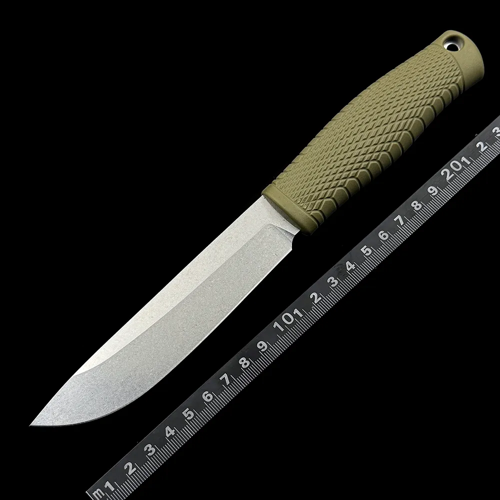 BM 202 Fixat 14C28N Blad Straight Knife Outdoor Business Hunting Pocket EDC Tool Knife