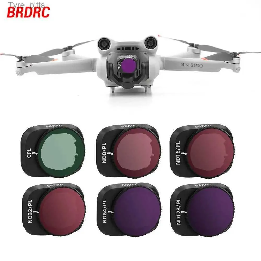 Filters Lens filter for DJI Mini 3/3 Pro drone camera CPL/UV/NDPL neutral density polar optical glass scratch resistant and waterproof accessoriesL2403