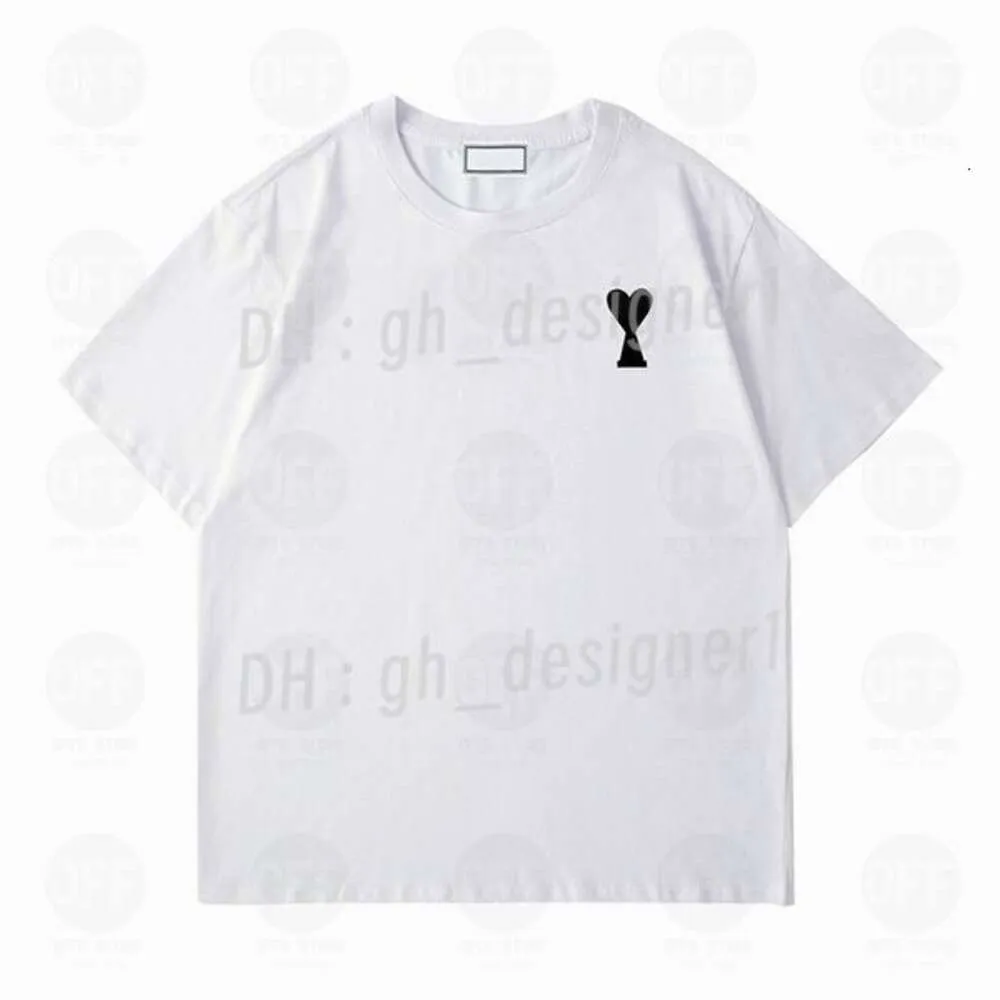 Designers Amis Tshirt Mens Womens T Shirts Hip Hop Fashion Printing Short Sleeve High Quality Unisex Stylish T Shirt Polo Chothes Tees 34
