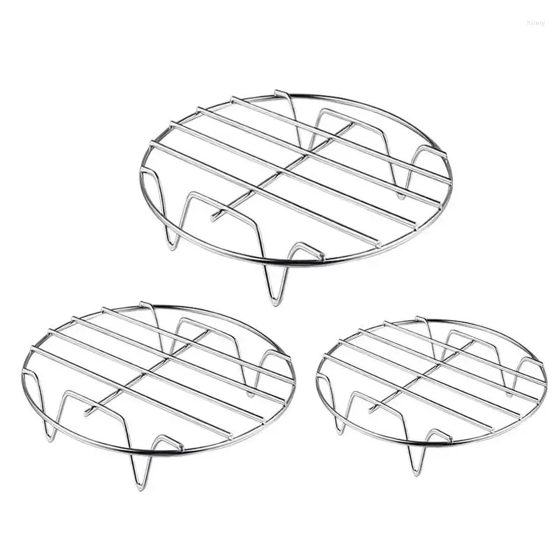 Calderas dobles, utensilios de cocina de acero inoxidable, estante para vaporizador, soporte de inserción para hornear, suministros de calefacción de cocina para cocinar al vapor