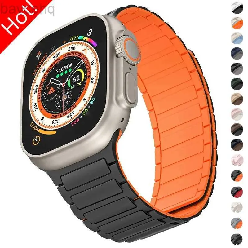 Uhrenarmbänder Watch Ultra 2 49 mm 45 mm 44 mm 42 mm 38 40 41 mm Silikonarmband für IWatch-Serie Ultra 2 9 8 7 6 5 4 24323