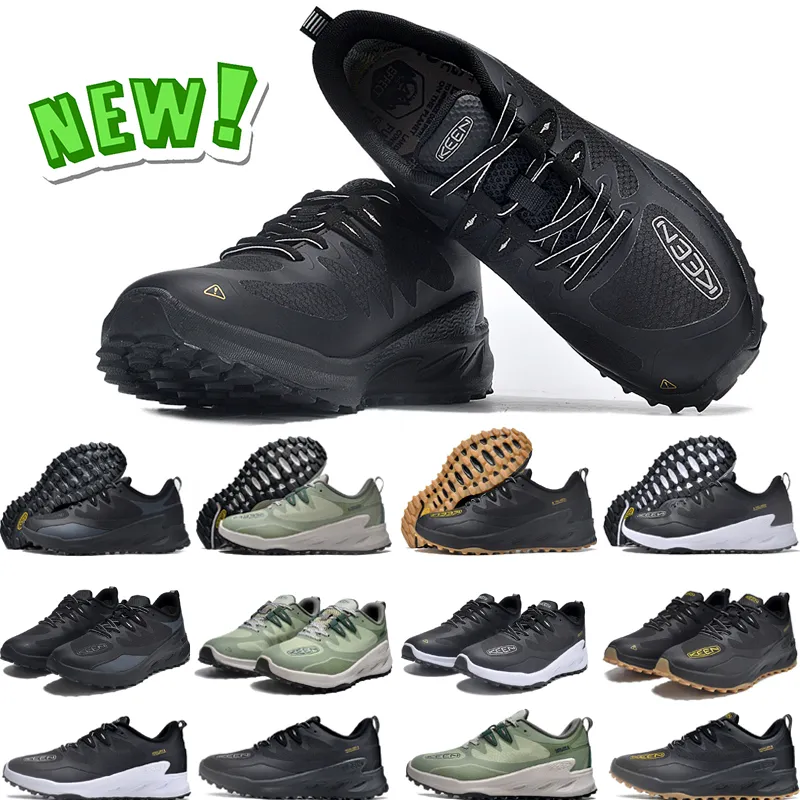 Designer-Laufschuhe Keen ZIONIC WP für Männer Frauen Sporttrainer Persönlichkeit Triple Black White Gold Green Sneakers Größe 36-45