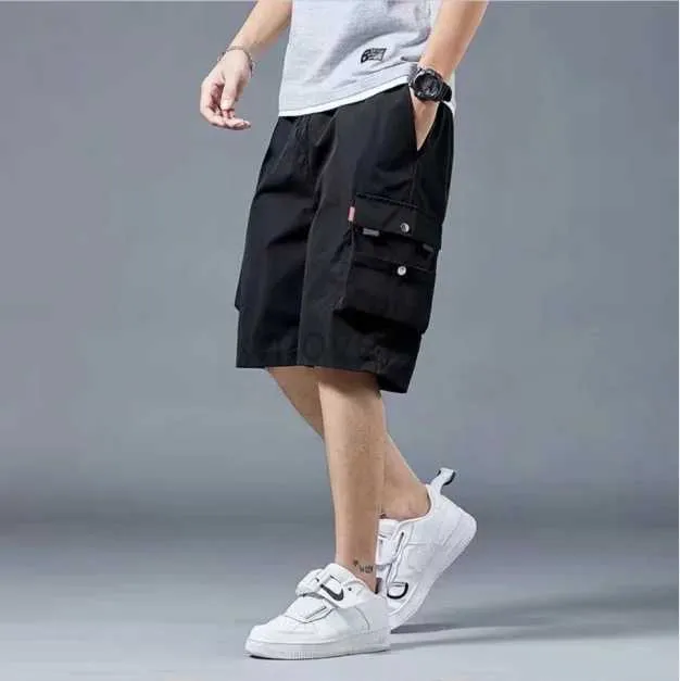 Men's Shorts Commodity shorts mens fashion 2021 summer casual pants student trend Hong Kong style pants 24323