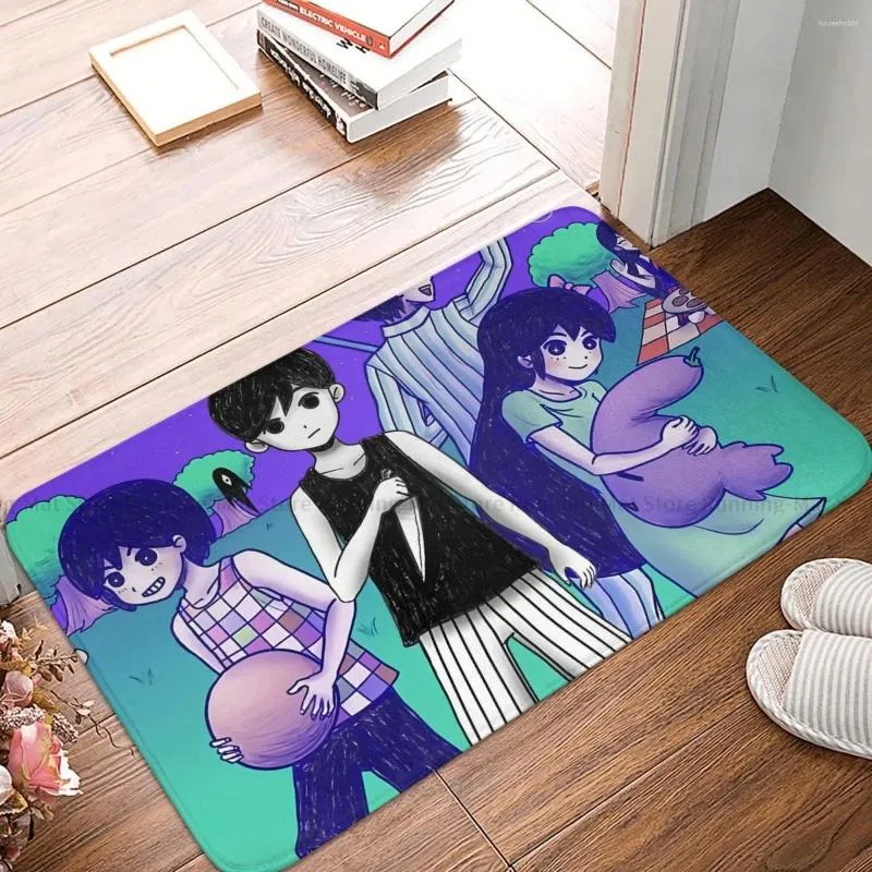 Carpets Omori Game Bath Mat Character Doormat Kitchen Carpet Balcony Rug Home Decoration