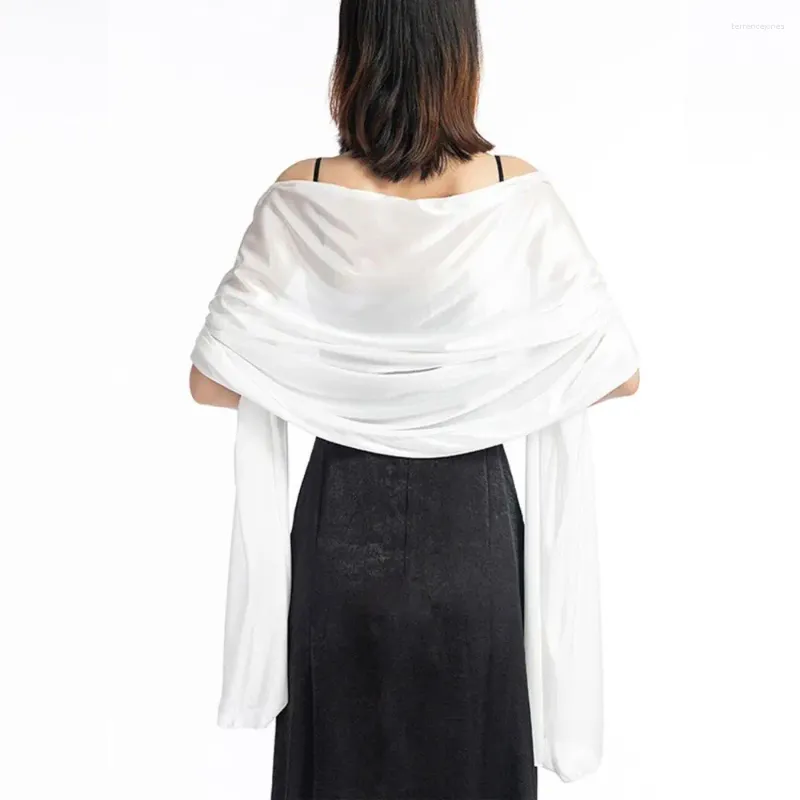 Scarves Large Shawl Scarf Accessories Wraps Collocation Clothing Silk Korean Style Satin Female