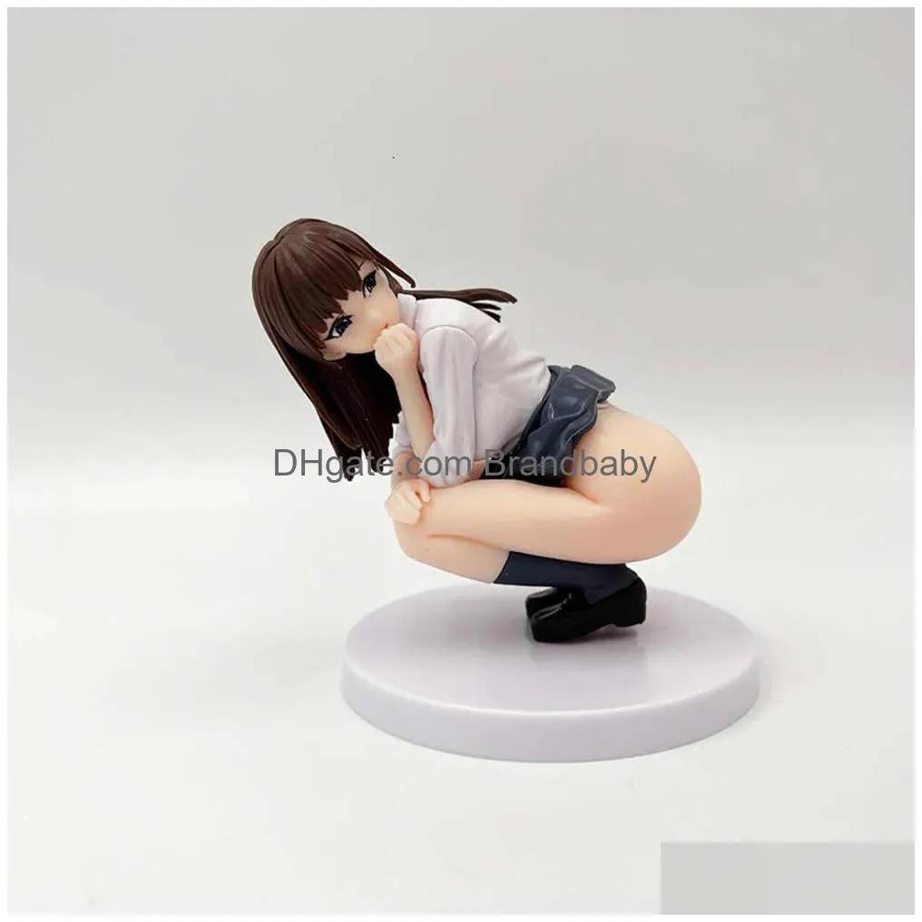 Finger Toys 12cm Hentai Movie Konosuba Megumin Loli Succubus Y Girl Figure Kurenai Densetsu Action ADT Model Doll Drop Delivery Gifts DHSMR