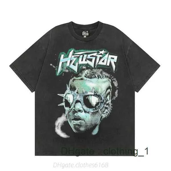 ヘルスターデザイナーシャツヘルスターメンTウーマンファッションブランド新しいTシャツダークポロY2KカジュアルショートスポーツアメリカンハイストリートヘビーデューティT L6Q2 1JZQ