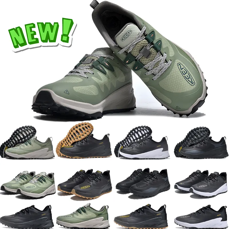 Chaussures de course classiques Keen ZIONIC WP pour hommes femmes baskets de sport basses hauts triple noir blanc or vert baskets taille 36-45