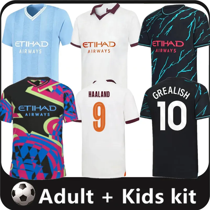 24 25 HAALAND FUSSBALLJERSEYS Chinese New Year Dragon DOKU RODRIGO GREALISH MANS CITIES DE BRUYNE FODEN 2024 2025 Fußballtrikots Herren Kinder Kit Champions