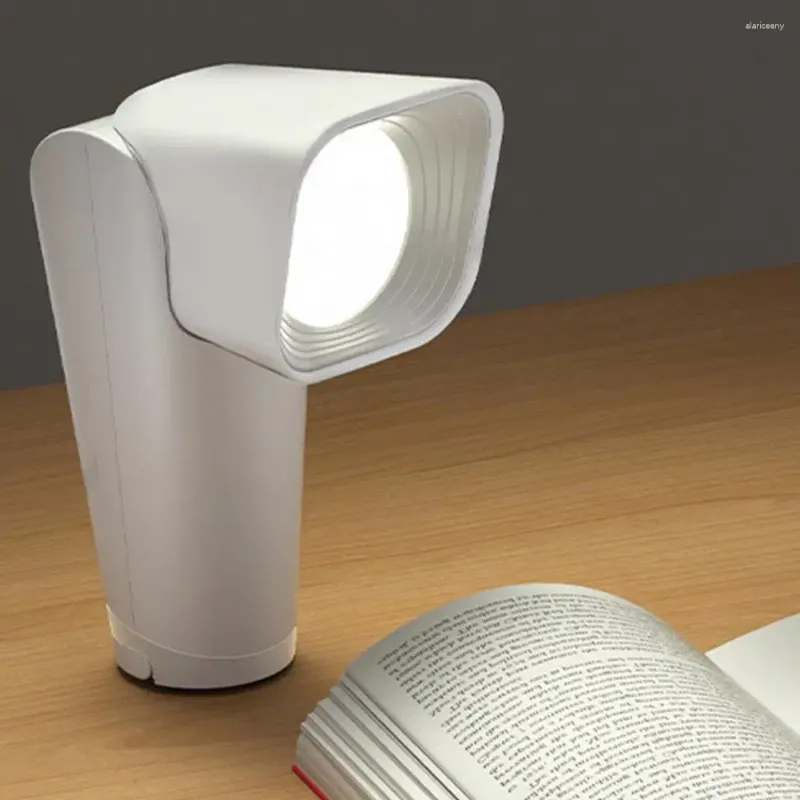 مصابيح الجدول مصباح مصباح قابلة لإعادة شحن ضوء القراءة مع حماية العيون المضادة للوهف تصميم عصري فائق الساطعة قابلة