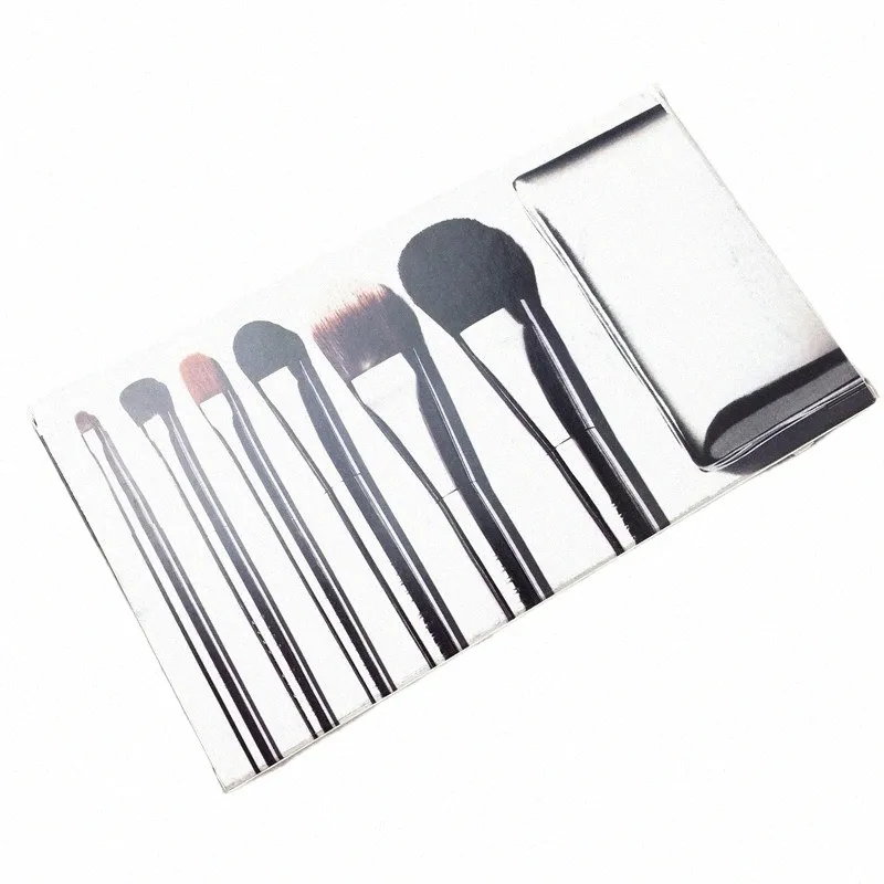 BB Sier Travel Makeup Brush Set Limited Editi 7 -PCS -GO Cosmetics Beauty Tools W8VE#