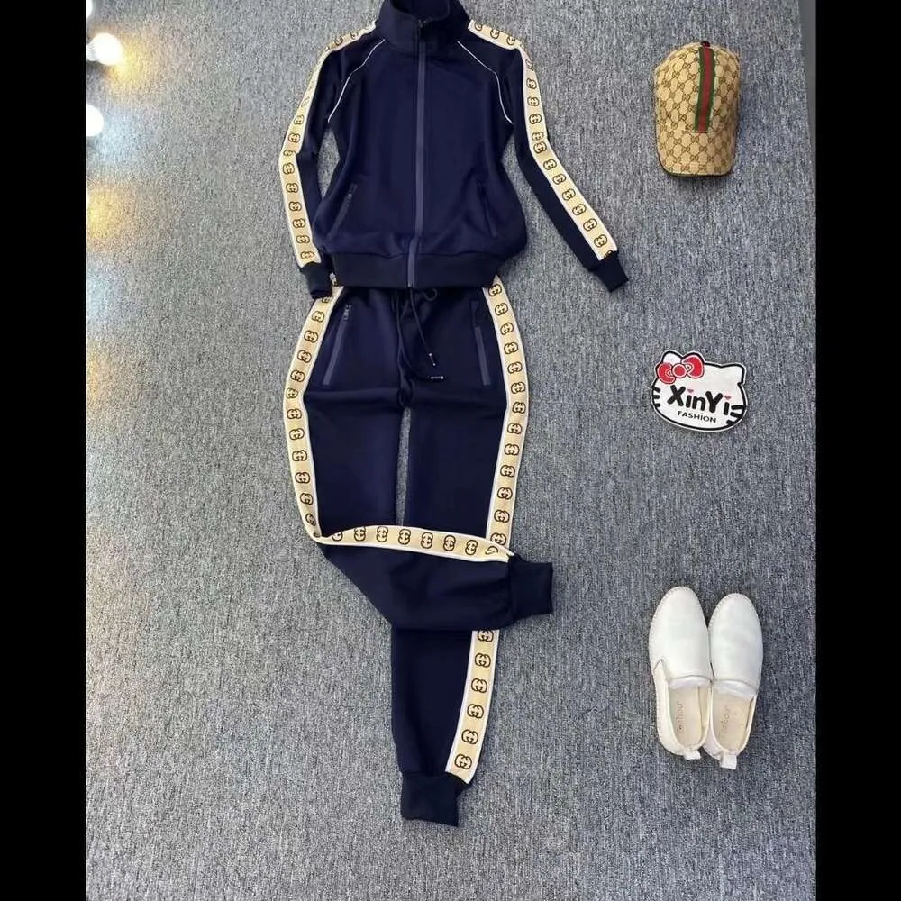 Designer Hoodie Men Women High-end Slim Hundred two-piece sportswear sets