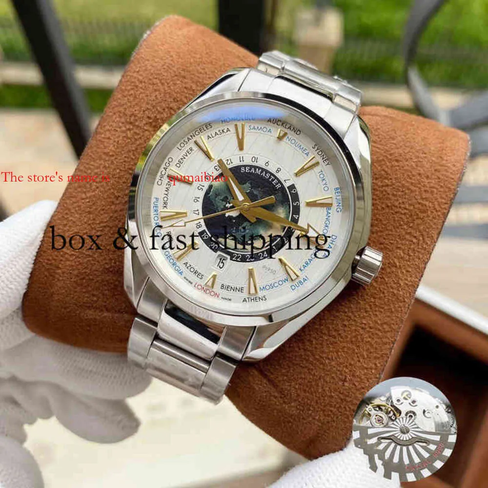 Watches Wristwatch Luxury Fashion Designer 2022 Men's Hot Selling Goods Fully Automatic Mechanical Business Belt Steel montredelu 52