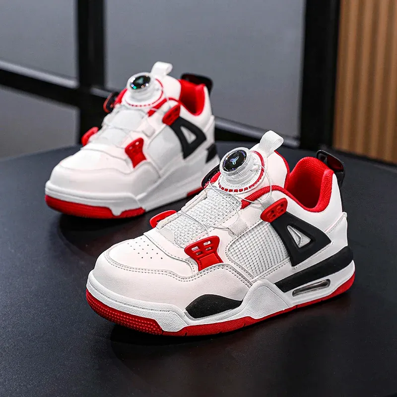 Shoes Boys' shoes Student sports shoes 2023 new fall children's rotary skateboard shoes Big boys' hoverboard basketball shoes