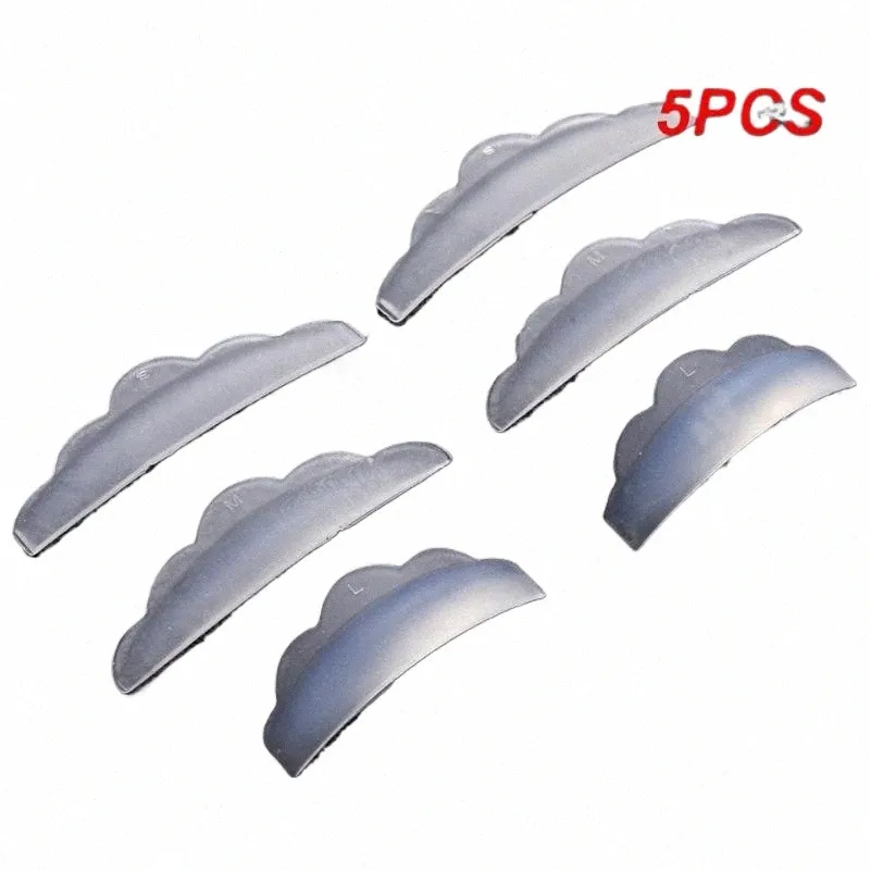 5pcs Eyeles Perm Pad Silice Ecycling Les Tiges Bouclier De Levage 3D Eyel Curler Maquillage Accessoires Applicateur Outils 87v8 #