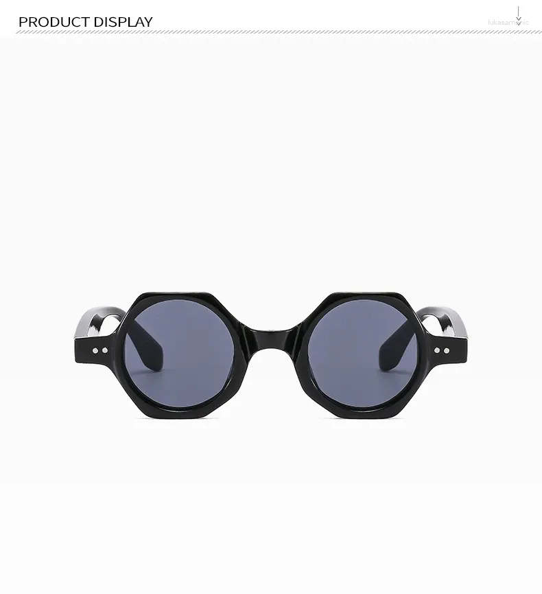 Lunettes de soleil unisexes, mode rétro ronde Vintage, petite monture, Style coréen, lunettes de conduite UV400