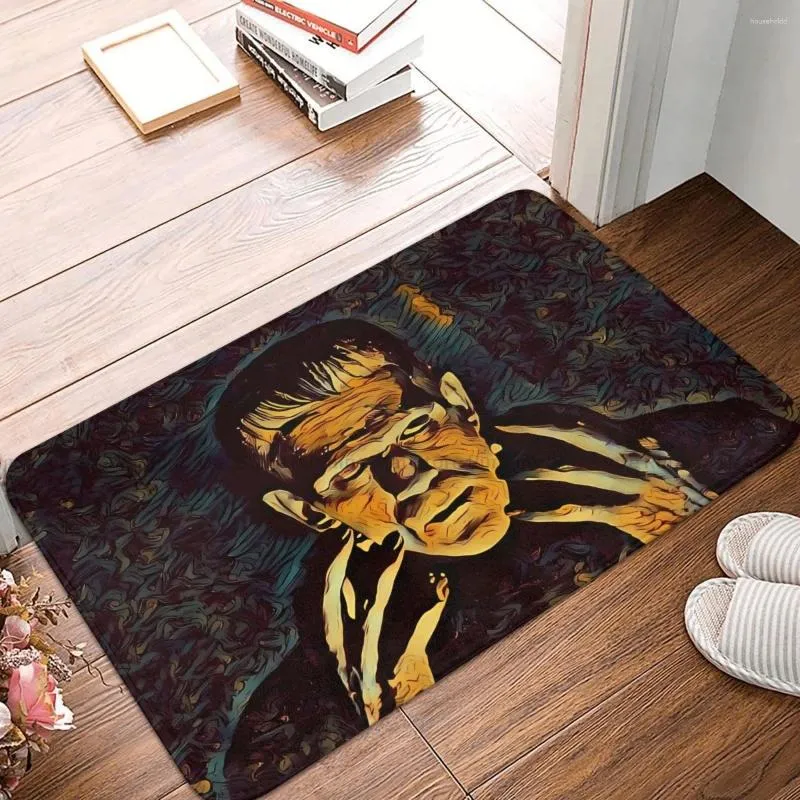 Carpets Frankenstein Horror Film Non-slip Doormat Kitchen Mat Karloff Nordic Hallway Carpet Entrance Door Rug Bedroom Decor