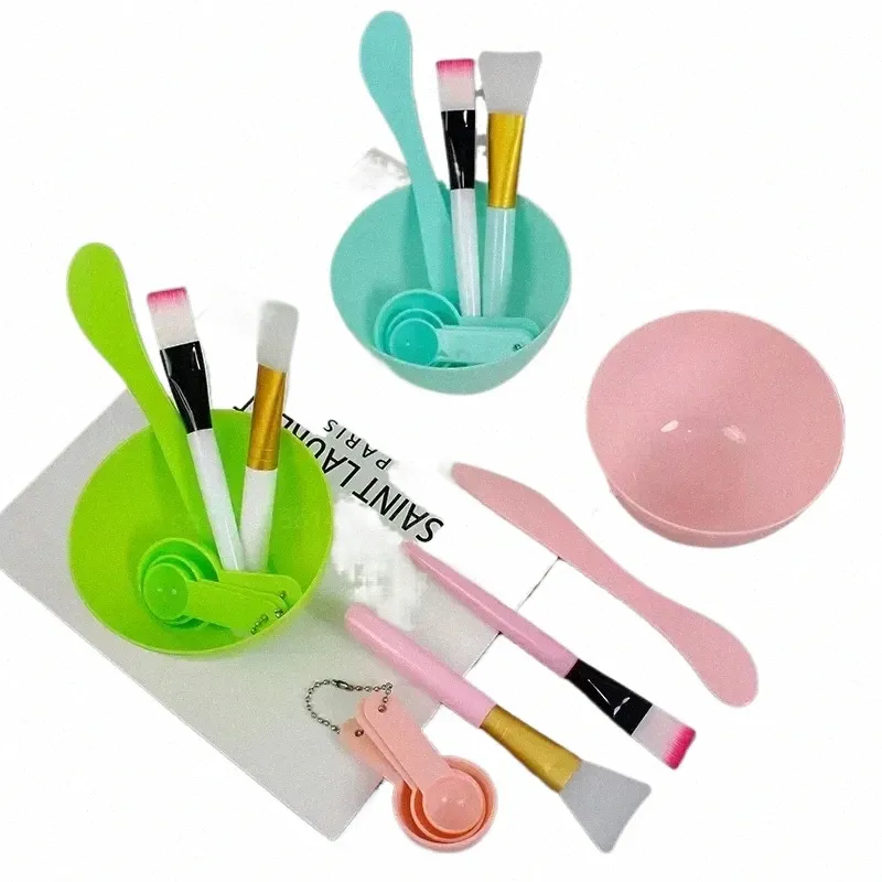 face Mask Mixing Bowl Set DIY Face Mixing Tool with Silice Mask Bowl Makeup Brushes Spatula Beauty Skin Care Beauty Health n6aJ#