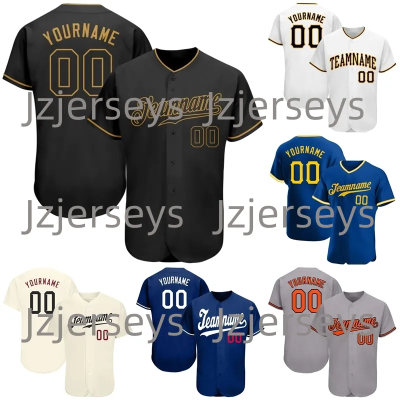 Offizielle benutzerdefinierte Baseball-Trikots, personalisierte Baseball-Uniform-Hemden mit aufgenähten Namen und Nummern für Männer, Frauen und Jugendliche