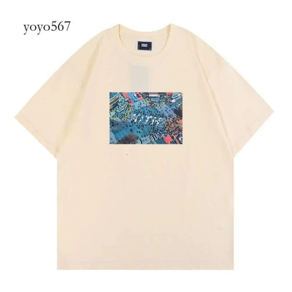 Kith TomとJerry Tシャツデザイナーの男性トップ女性カジュアルショートストリートTシャツファッション服Tシャツアウトウェアトップ特大の男のショーツ577