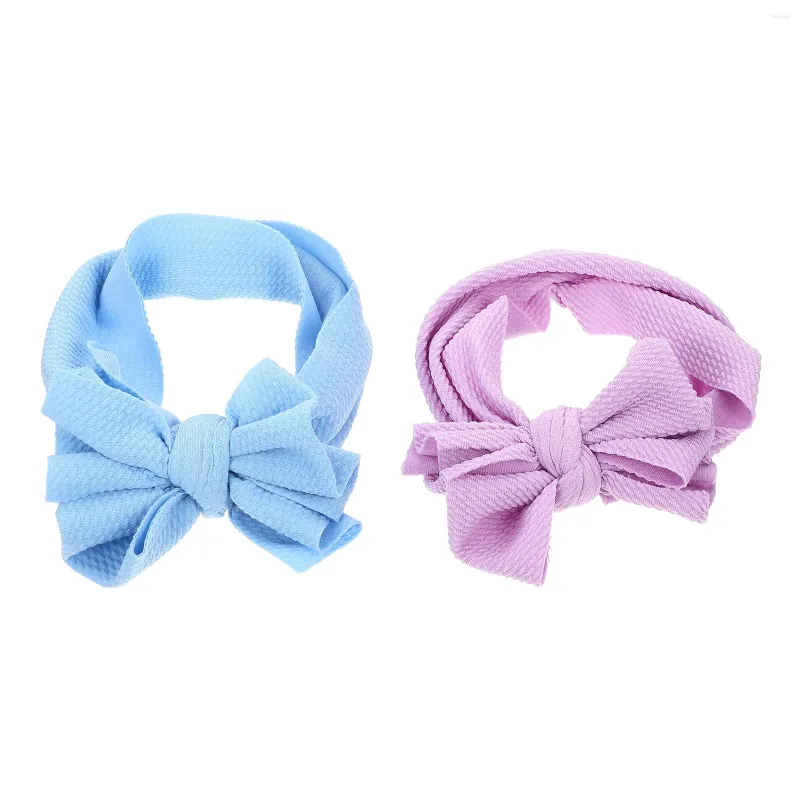 Dog Apparel 2 Pcs Pet Hat Headwear Costume Accessories Hair Clips Po Decorative Bow Polyester Prop Barrettes