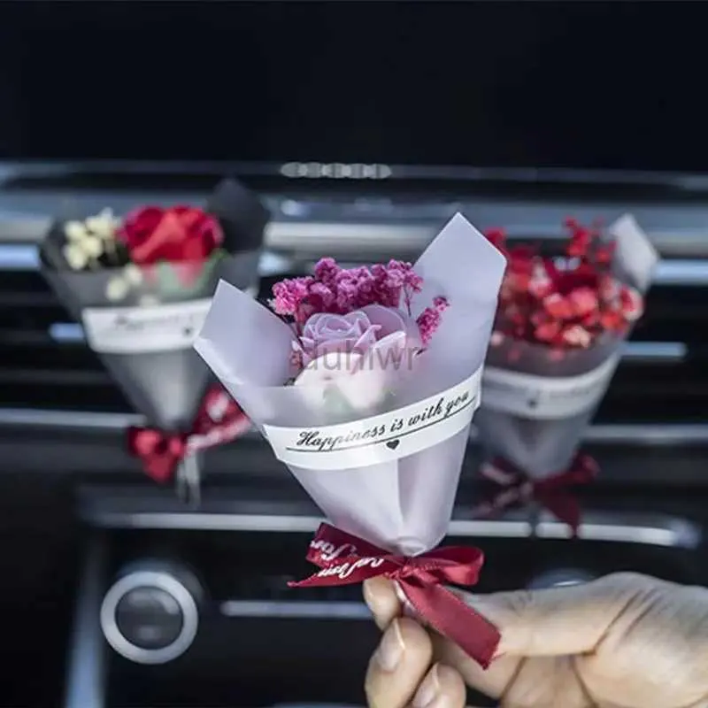 Car Air Freshener Dry flower car air freshener car perfume diffuser Gypsophila Air Outlet creative car interior air perfume 24323