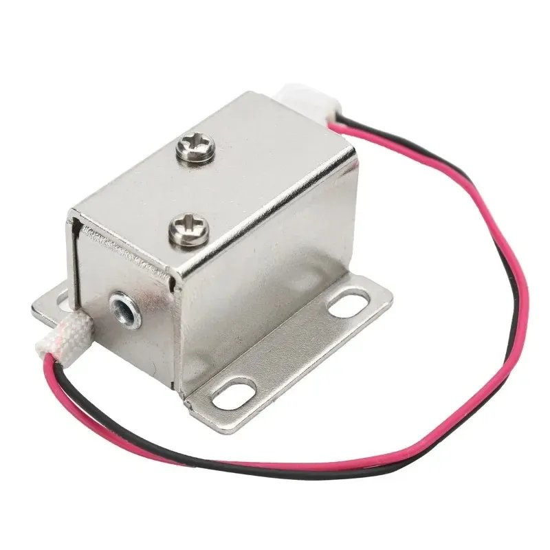 Armadietti di stoccaggio con serratura elettromagnetica di piccole dimensioni 12V-0.43A. Armadietto per cassetti con serratura elettrica con mini bullone elettronico