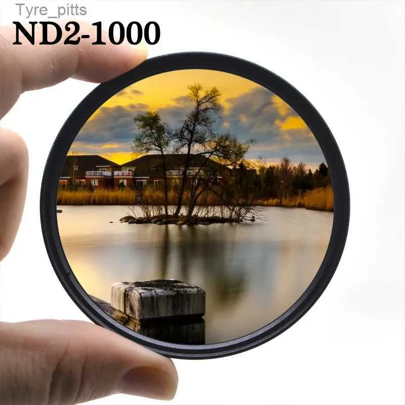 Filters KnightX ND2 tot ND1000 ND Filter Dimmer Instelbaar Neutral Density Variabel 52mm 58mm 62mm 67mm Geschikt voor Canon Nikon Camera LensL2403