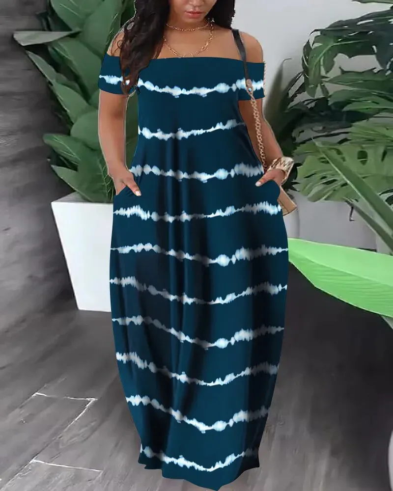 Camo Hoodie Womens Inspired Maxi Dress Bateau Neck, Short Sleeve Camouflage  Floor Length Dress For Summer Casual Wear From Huafei02, $11.12 In Bulk |  DHgate.Com