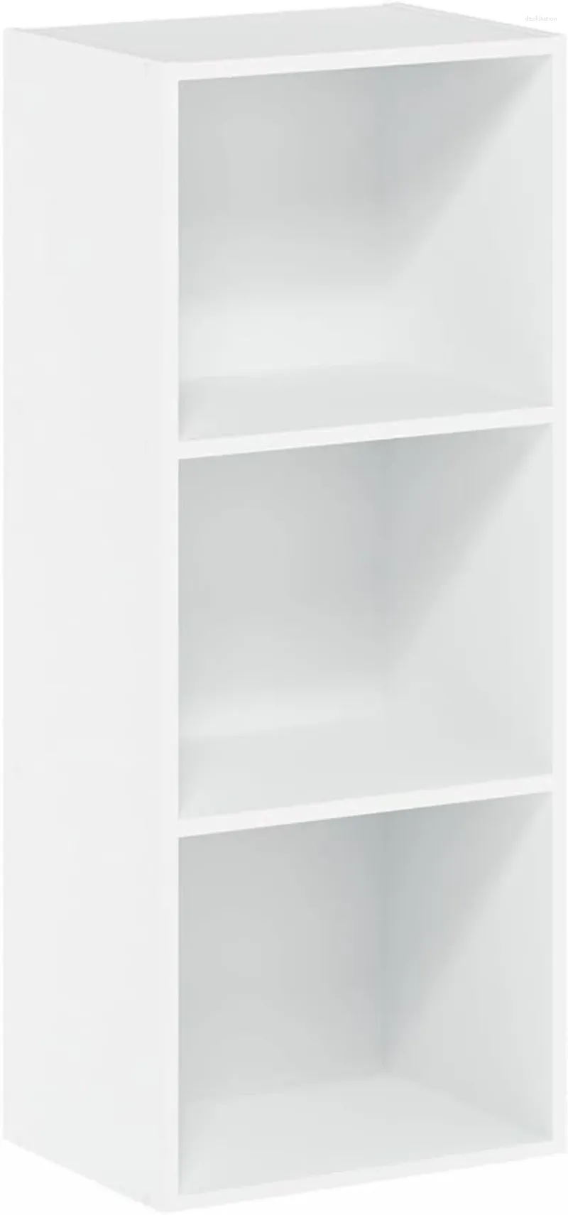 Kitchen Storage Bookcase / Book 3-Tier White