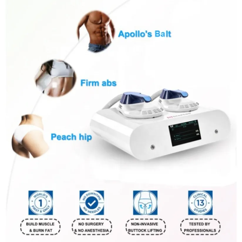 Máquina de emagrecimento As máquinas de perda de gordura Contorno corporal Emslim ming Tratamento Hi-Ems Faça o seu