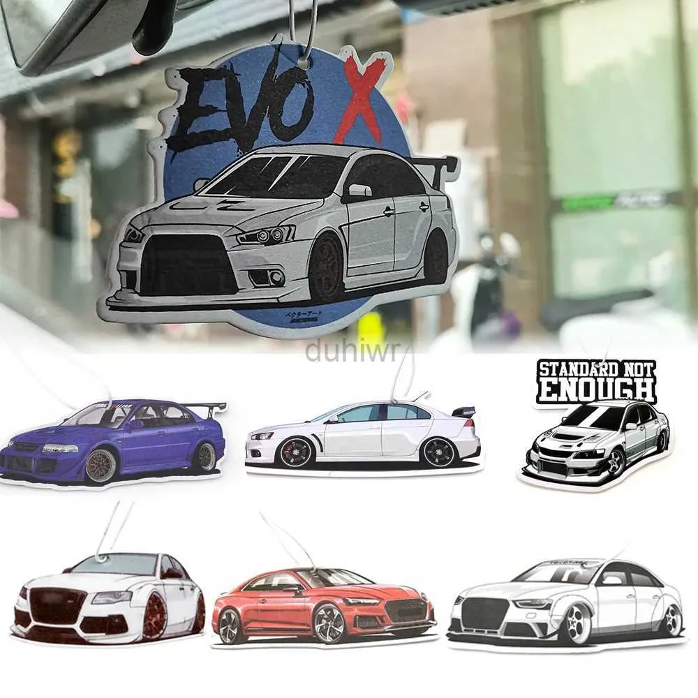 Car Air Freshener Car rearview mirror perfume car air freshener Audi S4 S6 A6 Mitsubishi EVO interior pendant accessories 24323