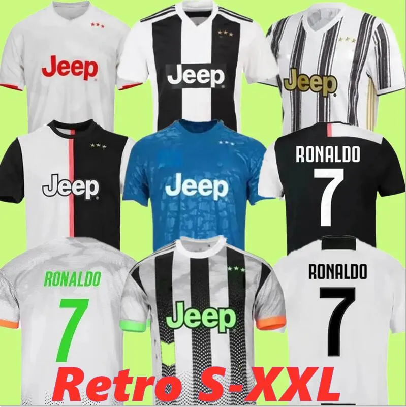 18 19 2021Juve voetbalshirts 2018 2019 2020 2021 Ronaldo Chiellini Dybala Bonucci D.Costa Bernardeschi vintage voetbalshirt