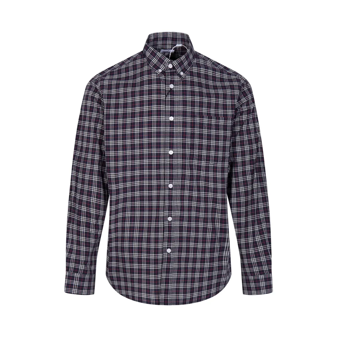 남성용 셔츠 최고 조랑말 품질 긴 슬리브 슬림 한 캐주얼 비즈니스 의류 긴 슬리브 셔츠 정상적인 크기의 다양한 색상#C8