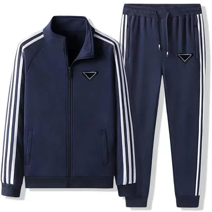 Giacca da tuta da uomo Due pezzi Set di giacche pantaloni con cappuccio con designer Budge Classic Style Spring Autumn Outwear Sports Tops Suit S-2xl