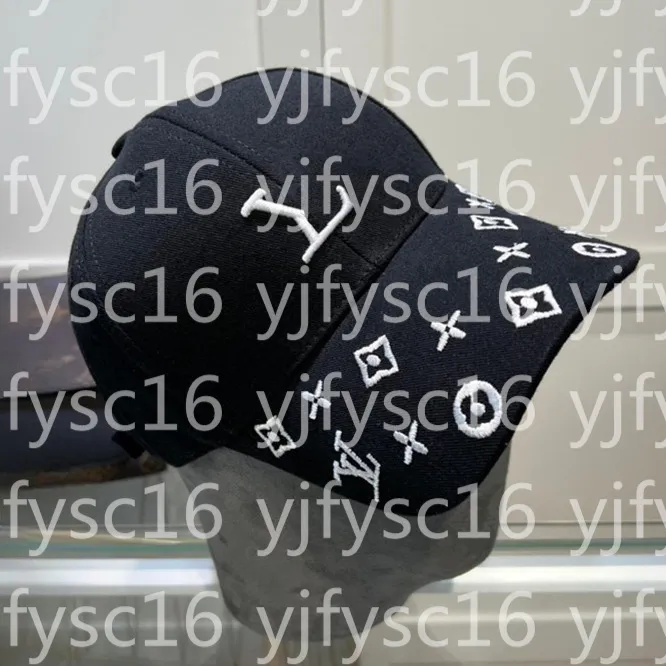 Nowy mody baseball czapki męskie Caps Caps Luksusowa marka Kapelusz Kobieta Casquette Regulowana kopuła list haftowy letni ciekawostka Hats P-14