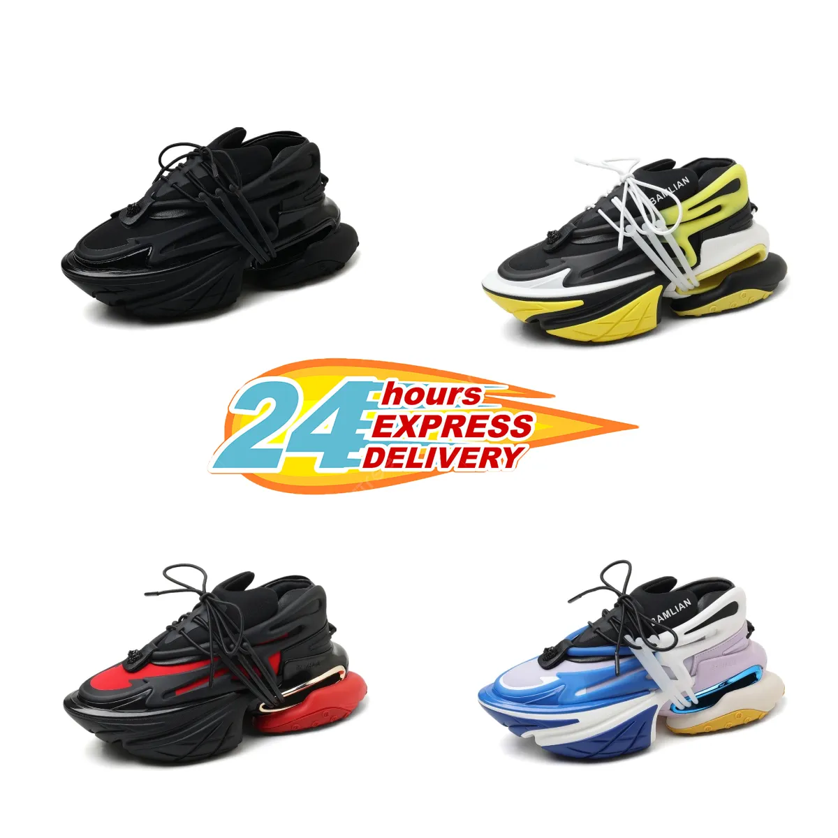 Estilos de primavera y otoño para hombres y mujeres Zapatos suaves para papá Hikareu Diseñador Moda de alta calidad Mezclar y combinar colores Suela gruesa Deportes al aire libre Zapatos duraderos para papá GAI