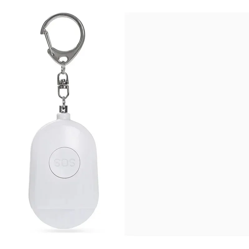 Porte-clés d'alarme d'auto-défense 130dB pour enfant fille personne âgée sécurité personnelle cri fort sécurité d'urgence alerte de protection rechargeable