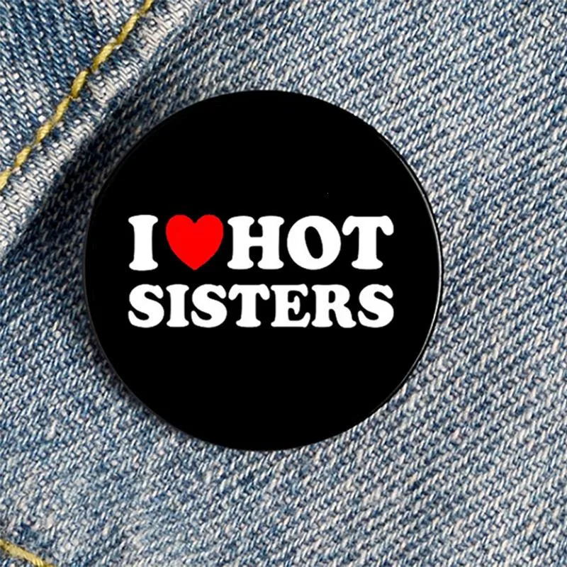 Cute Enamel Pins: I Love Quotes Badge, Anime, Movies & Games