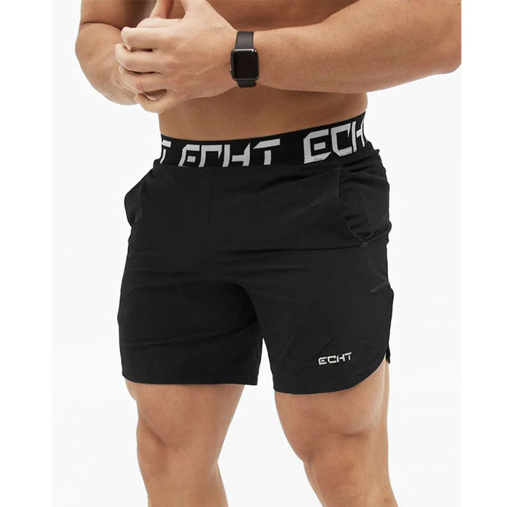 Novos shorts respiráveis dos homens fiess musculação moda casual ginásios masculino corredores treino marca praia magro calças curtas tamanho