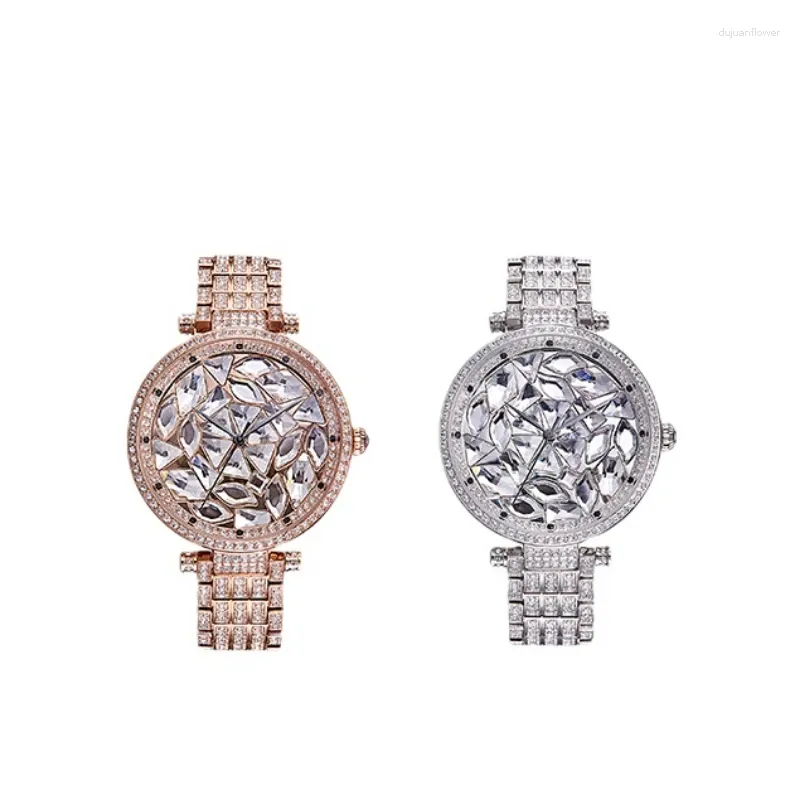 Wristwatches Ladies' Watches Are Full Of Stars And Diamonds For Valentine's Day Gifts.